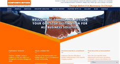 Desktop Screenshot of corporateadvisor.co.in